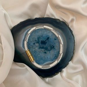 Magnetic Leather Bracelet